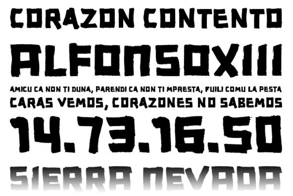 YWFT Expos Regular Font Poster #1