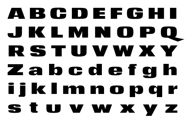 YWFT Matter Font Poster #1