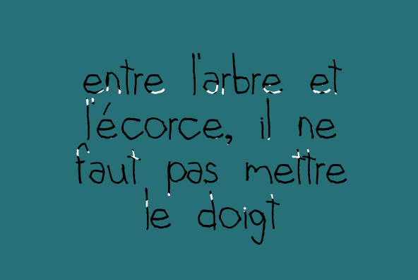 YWFT Garnier Font Poster #1