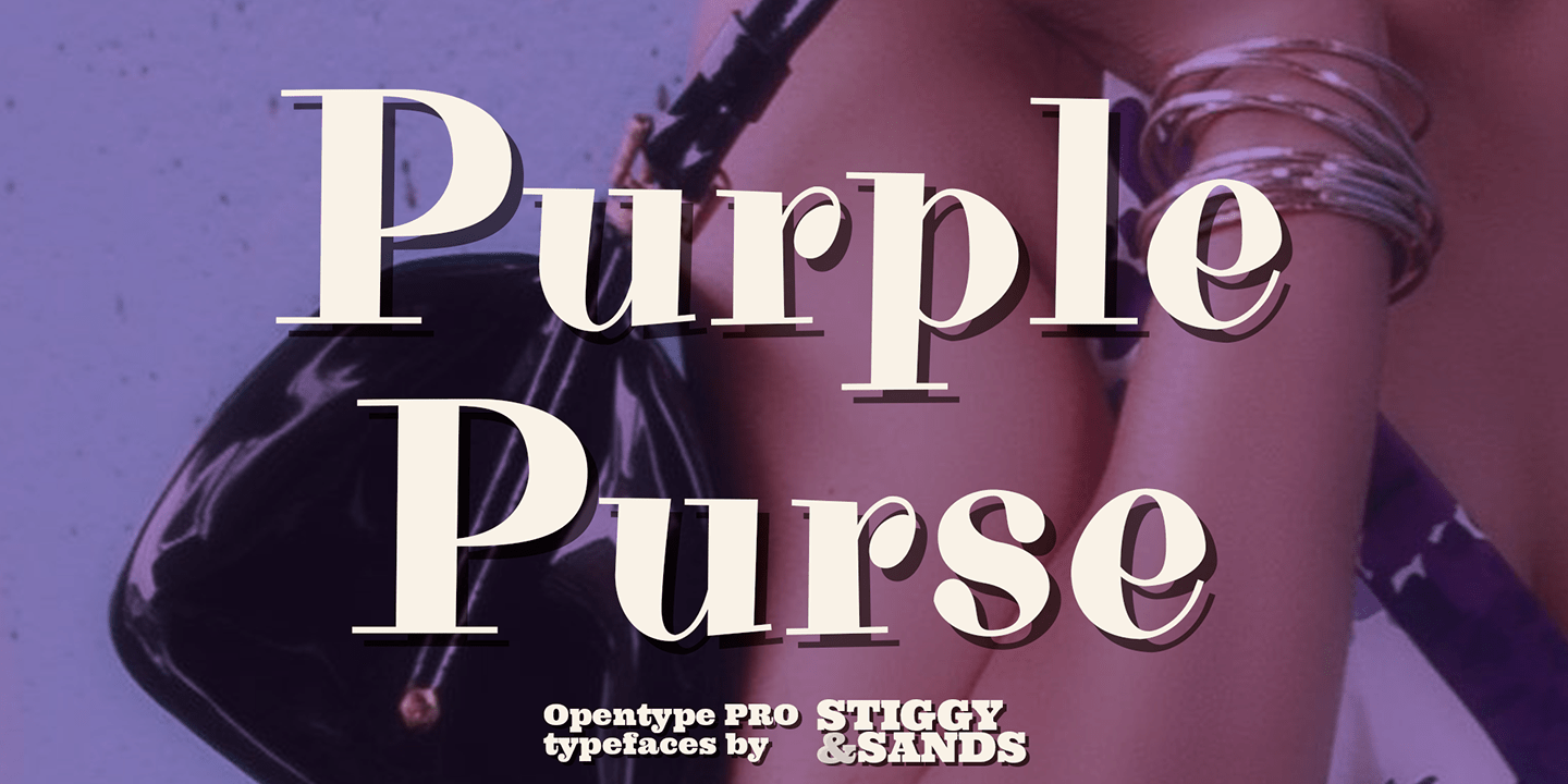 Purple Purse Pro Font Family