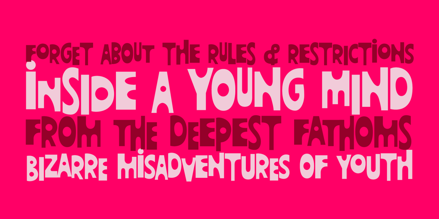 Fathoms PB Font Poster #1
