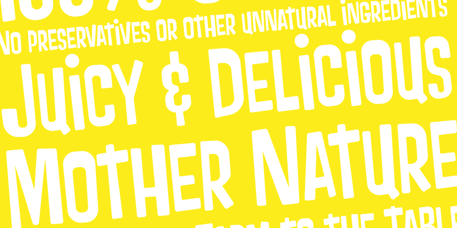 Pink Broccoli PB Font Poster #1