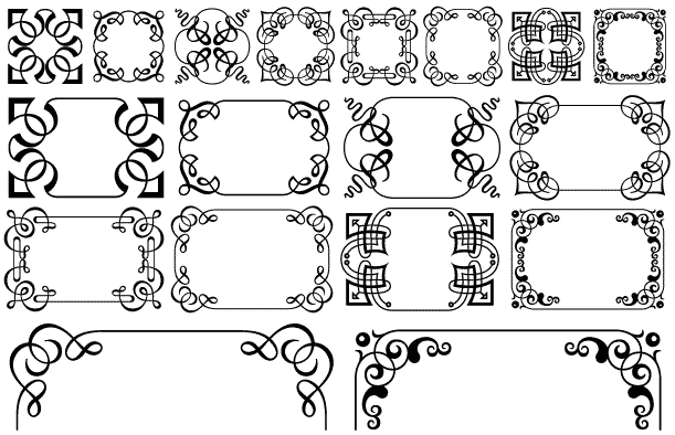 Franklin Corners Two Font Poster #1