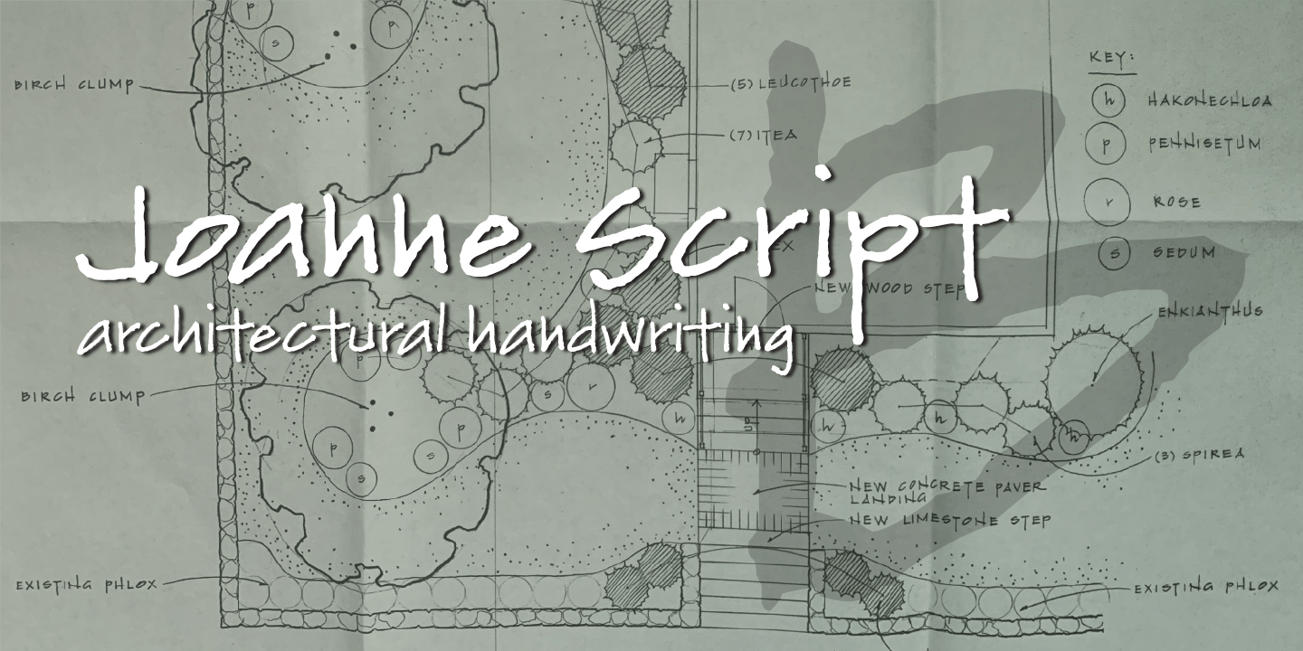 Joanne Script Font Poster #1