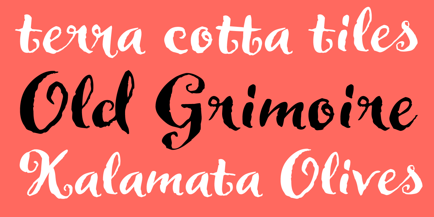Delorita Font Poster #1