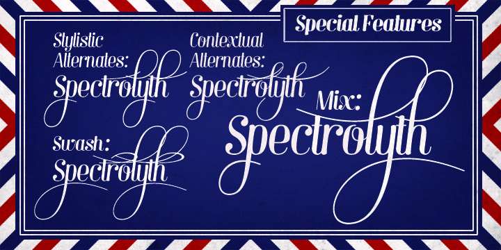 Barber Font Poster #1