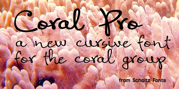 Coral Pro Poster