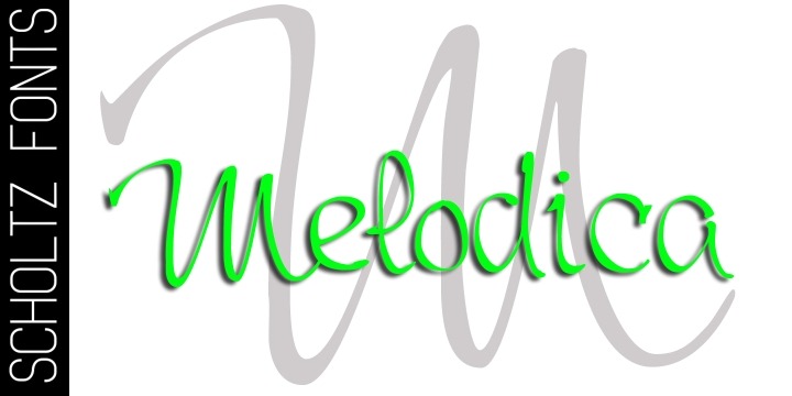 Melodica Font Poster #1