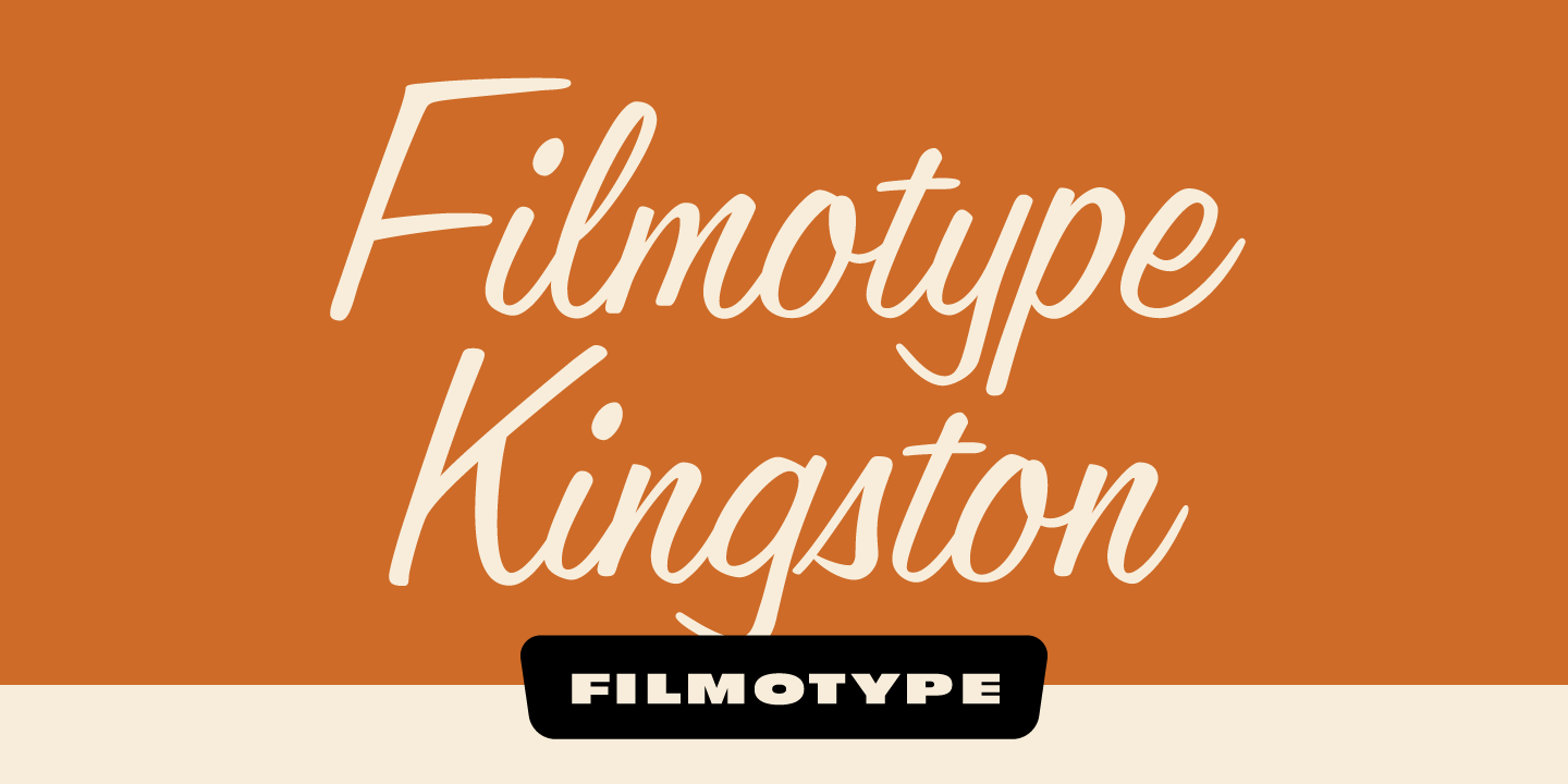 Filmotype Kingston Font Family