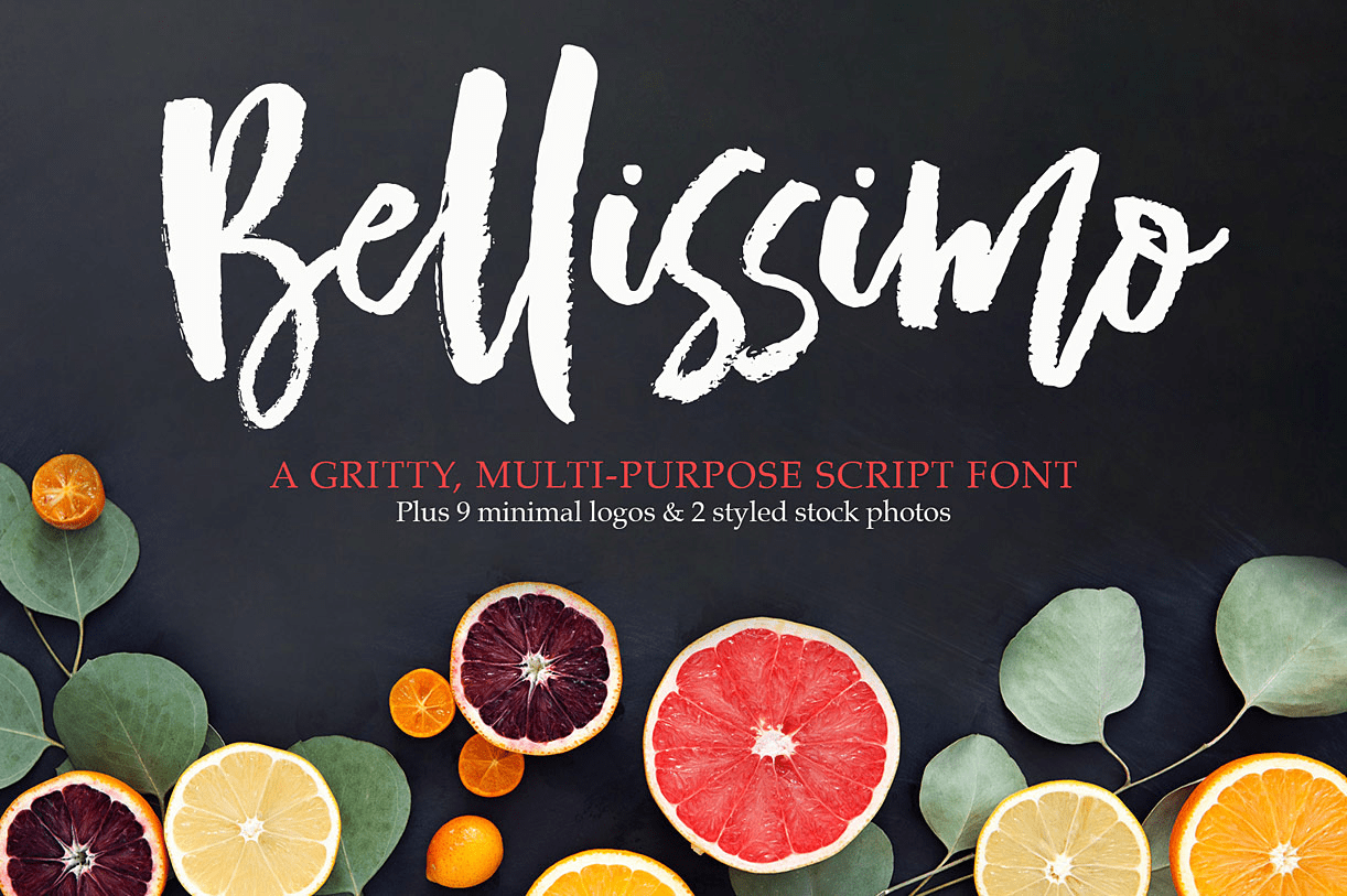 Bellissimo Font Poster #1