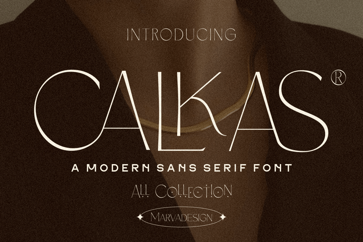Calkas Font Poster #1