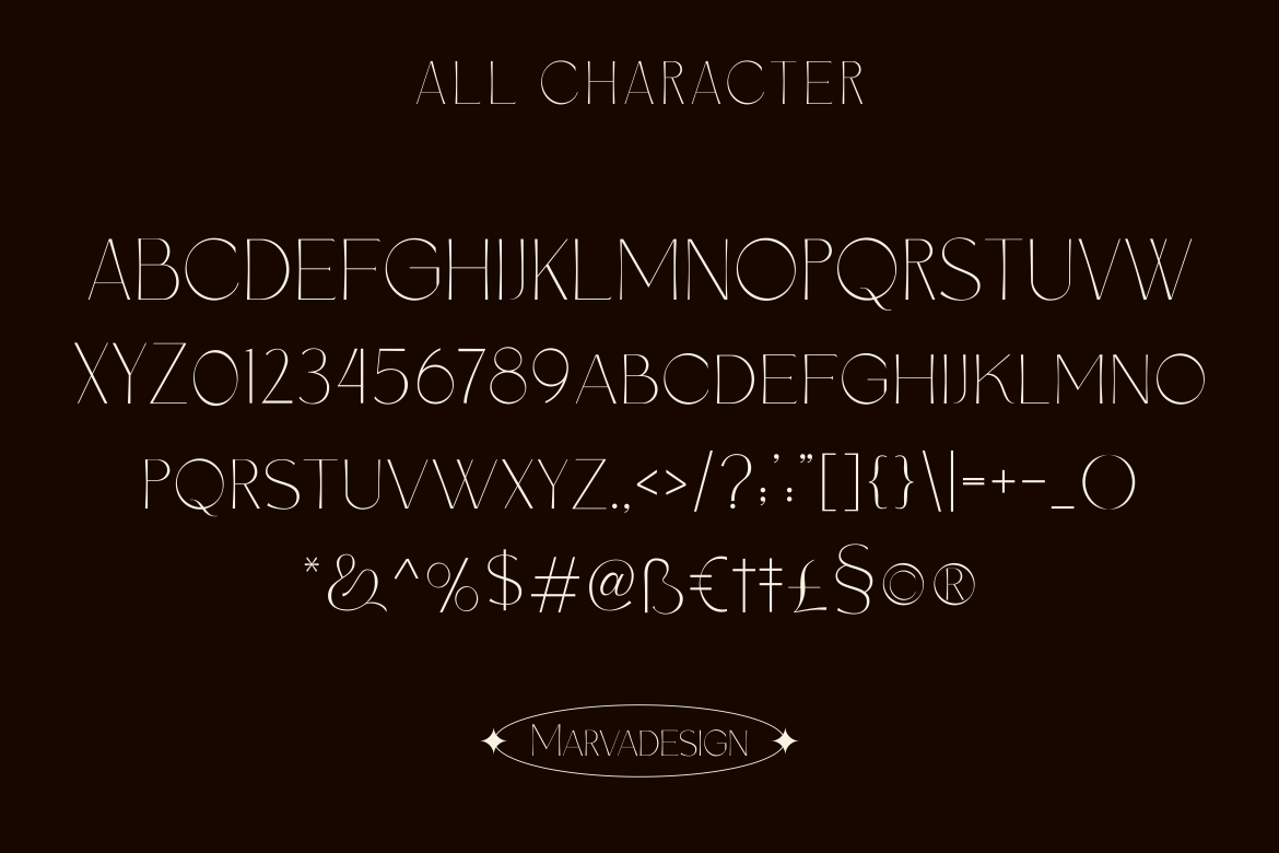Calkas Font Poster #1