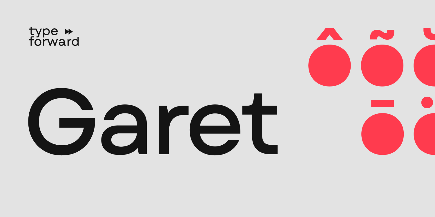 Garet Font Family