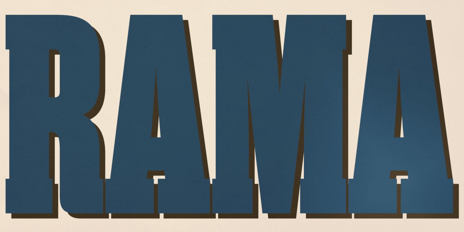 Rama Slab C Font Poster #1