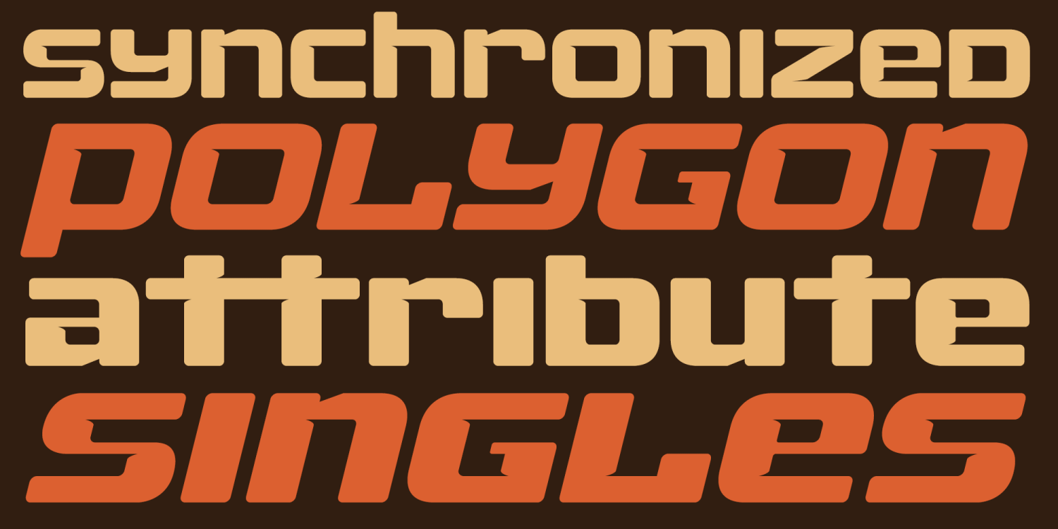 Fuel Uni Extended Font Poster #1