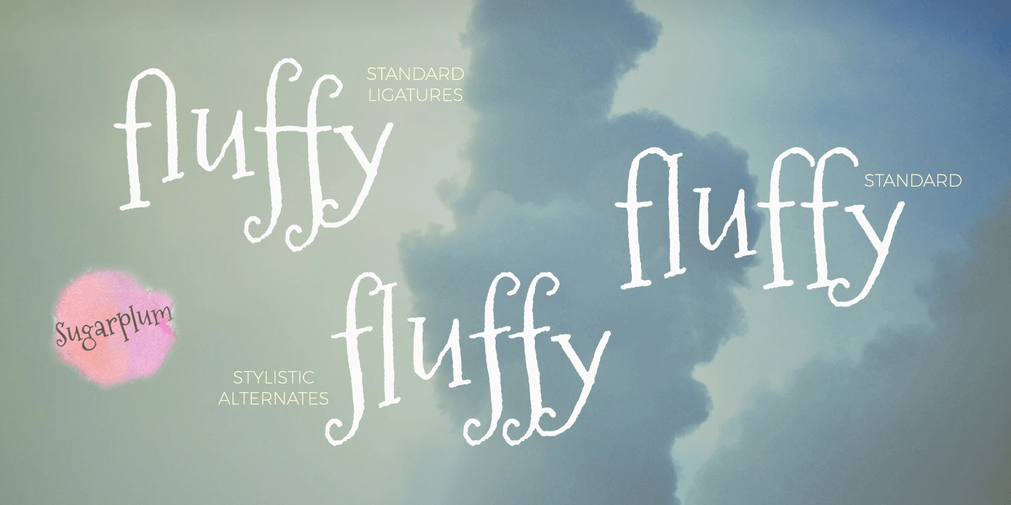 Sugarplum Sweet Font Poster #1