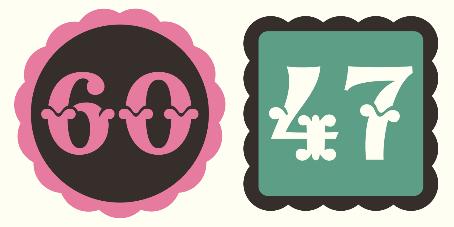 Mademoiselle, Grandes Vacances & Homemade Text Font Poster #22