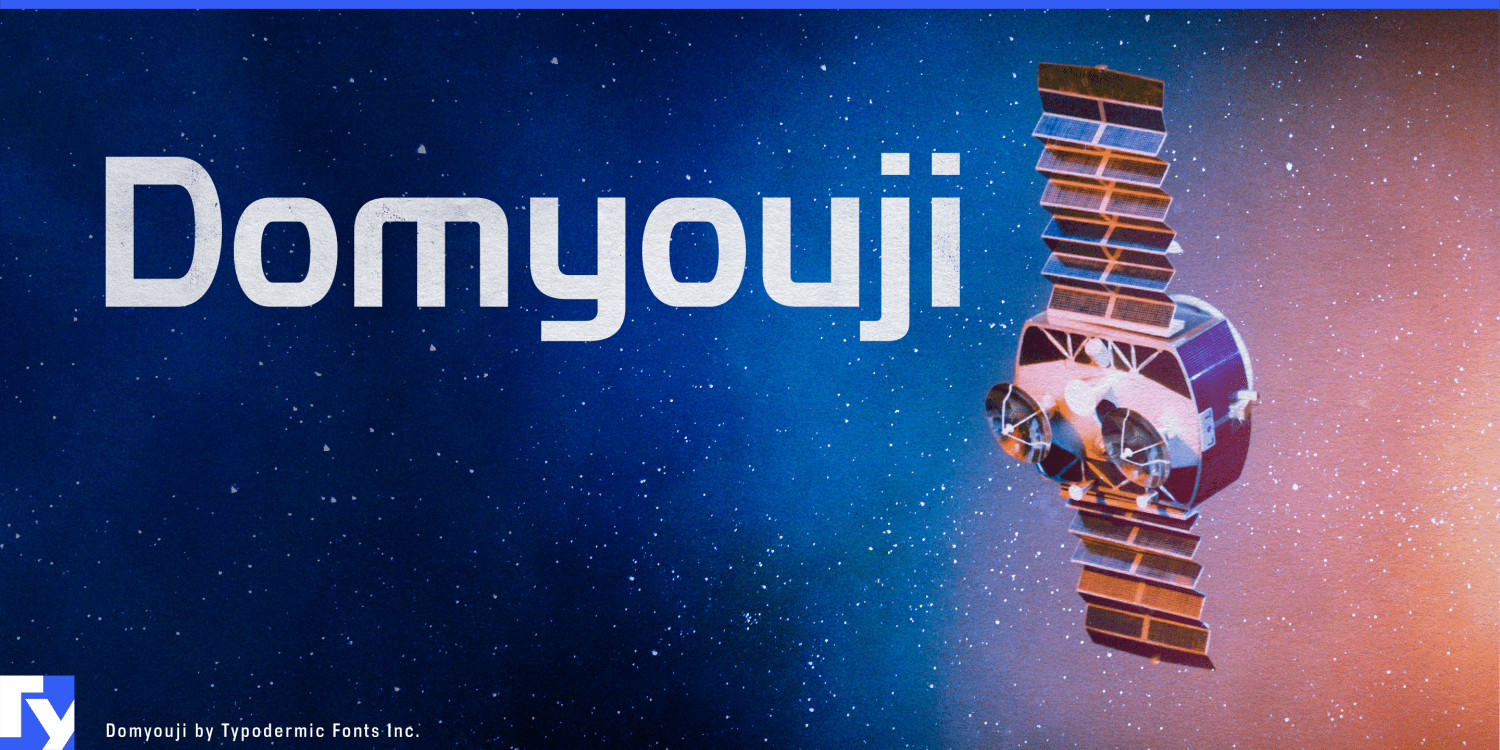 Domyouji Font Poster #1