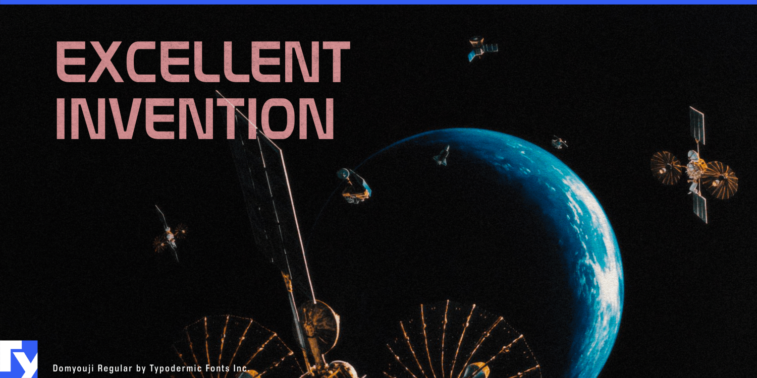 Domyouji Font Poster #1