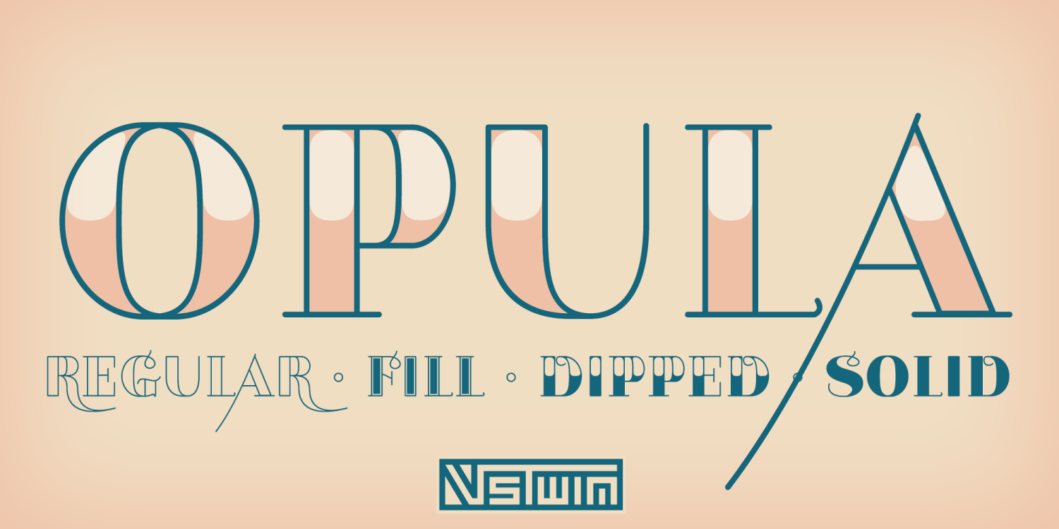 Opula Font Family Poster