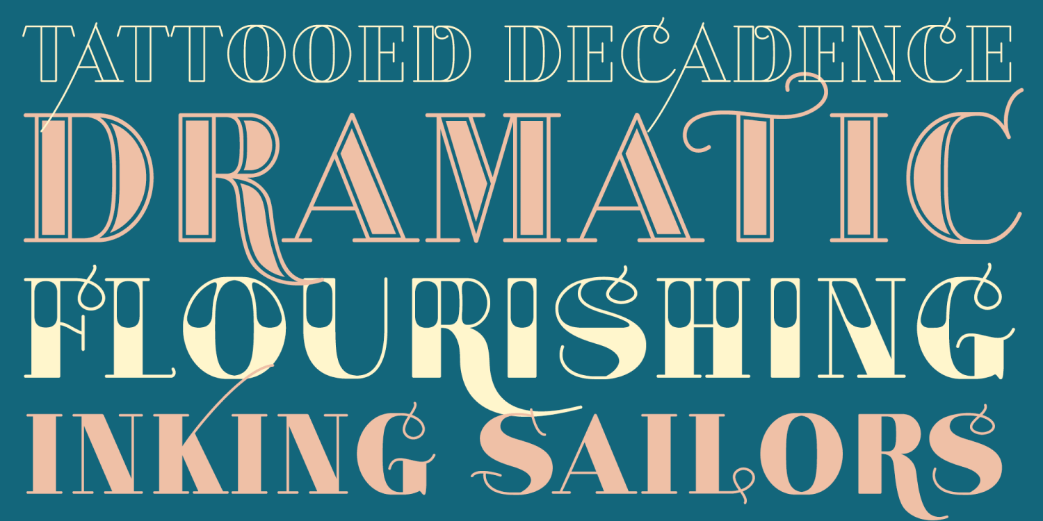 Opula Font Poster #1