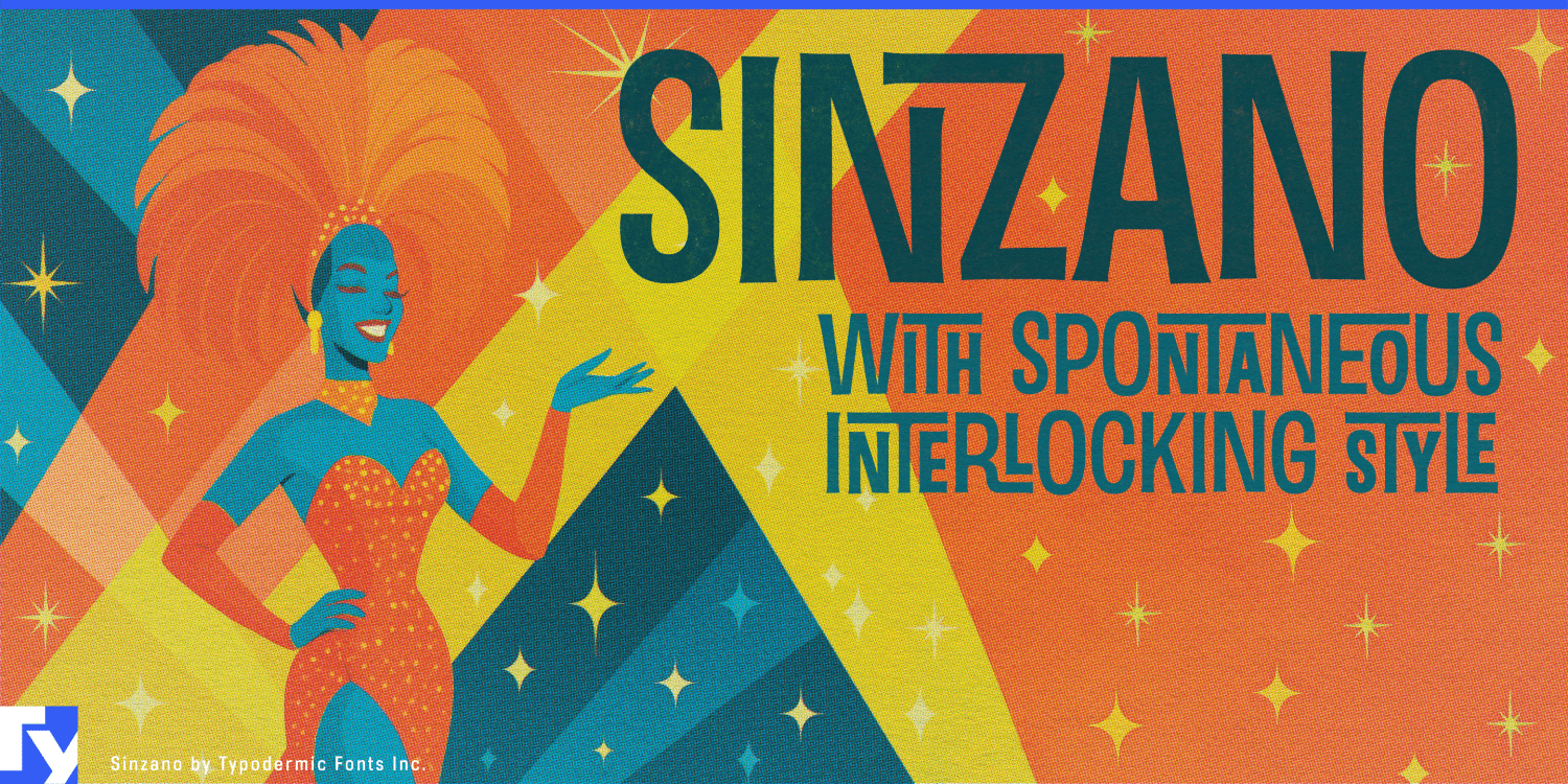 Sinzano Font Poster #1