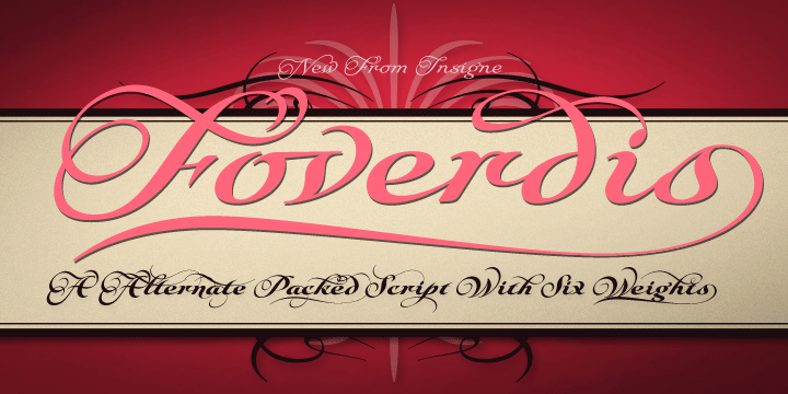 Foverdis Font Poster #1