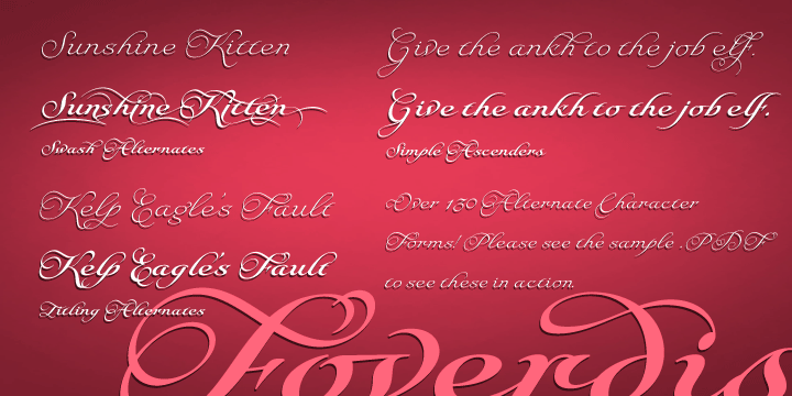 Foverdis Font Poster #1