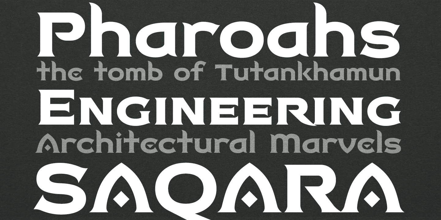 Luxurian Font Poster #1