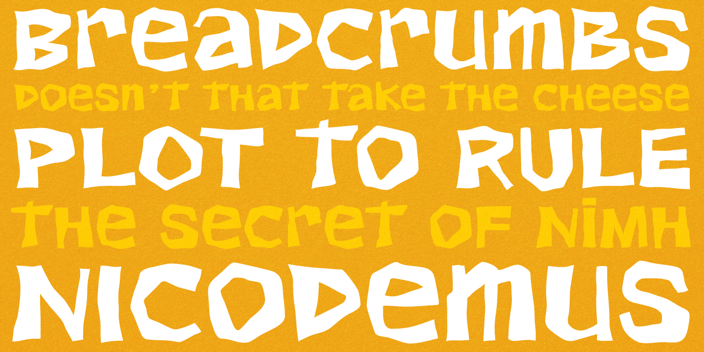 LordRat Font Poster #1