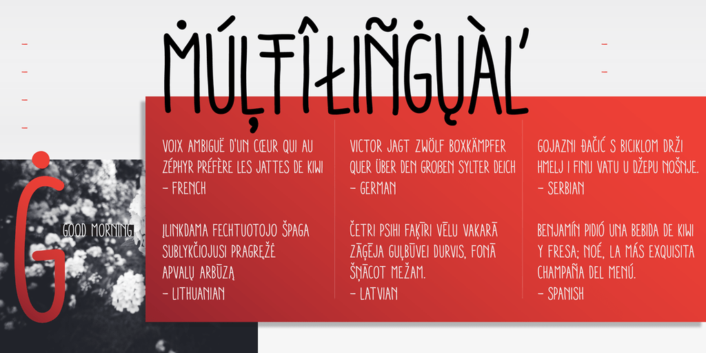 Aracne Condensed Font Poster #1