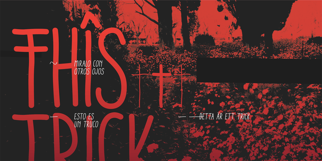 Aracne Condensed Font Poster #1