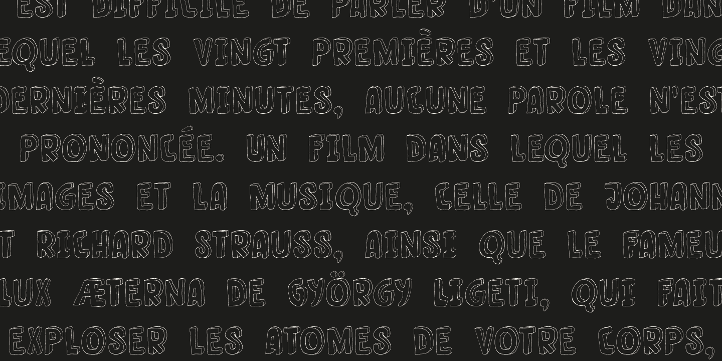 Fantastique Font Poster #1