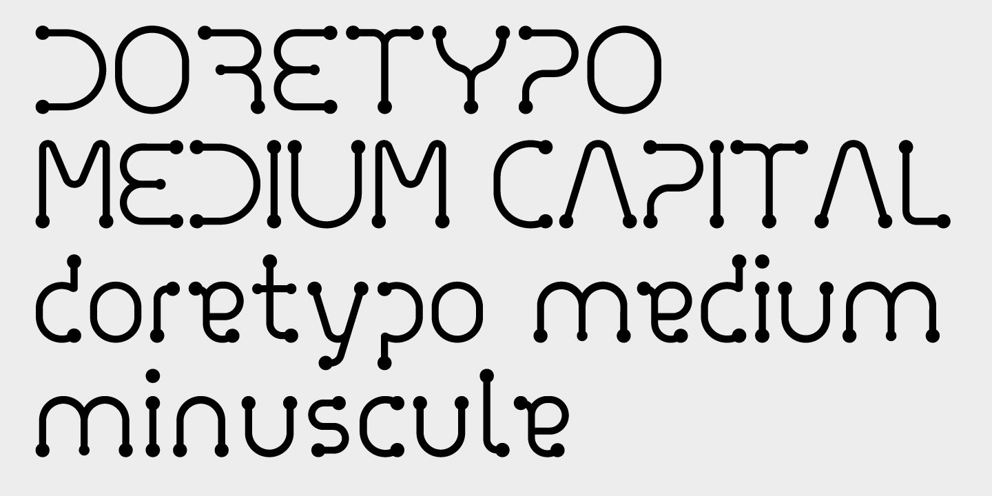Doretypo Font Poster #1