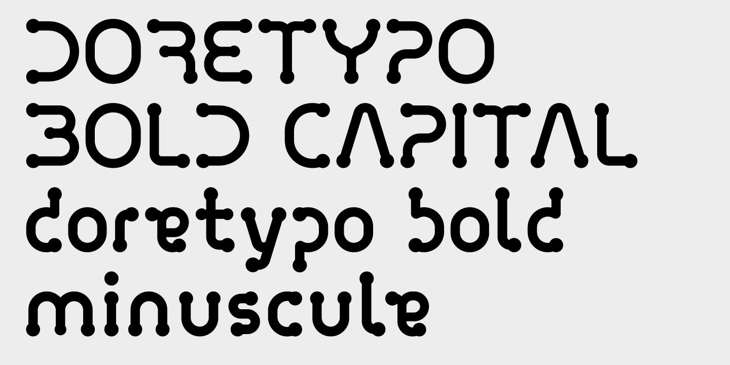 Doretypo Font Poster #1