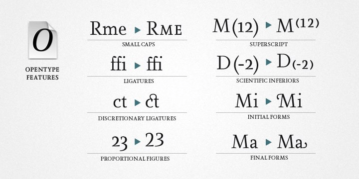 Farrerons Serif Font Poster #1