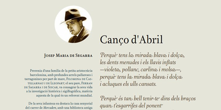 Farrerons Serif Font Poster #1