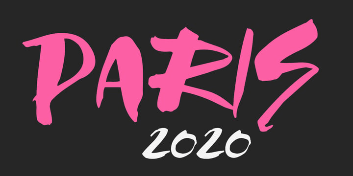Fashionista Font Poster #1