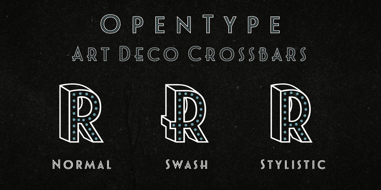 Le Havre Layers Font Poster #1