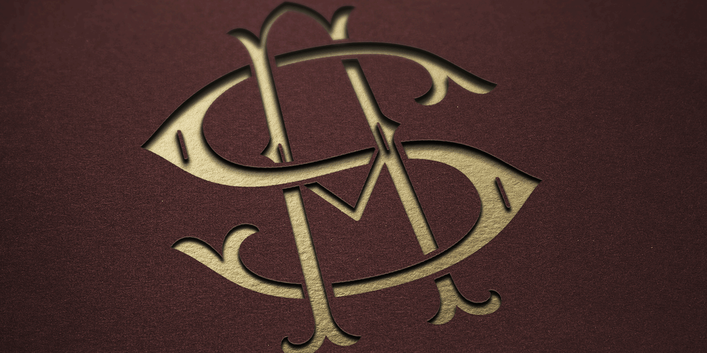 Baelon Monogram Font Poster #1
