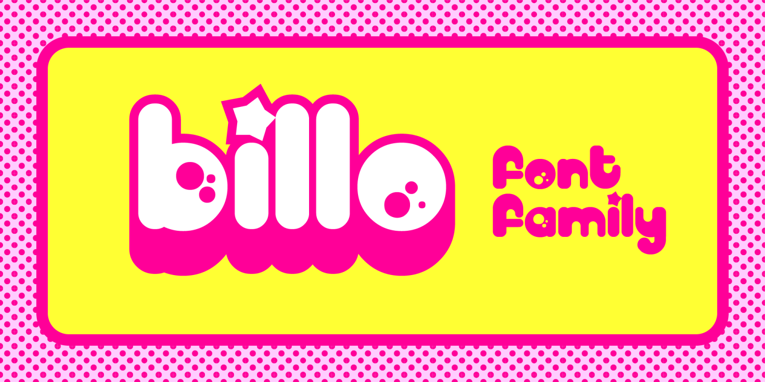 Billo Font Poster #1
