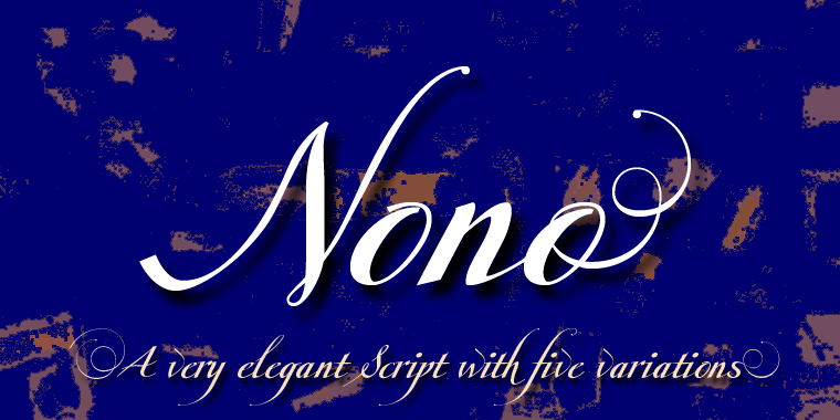 Nono Font Poster #1