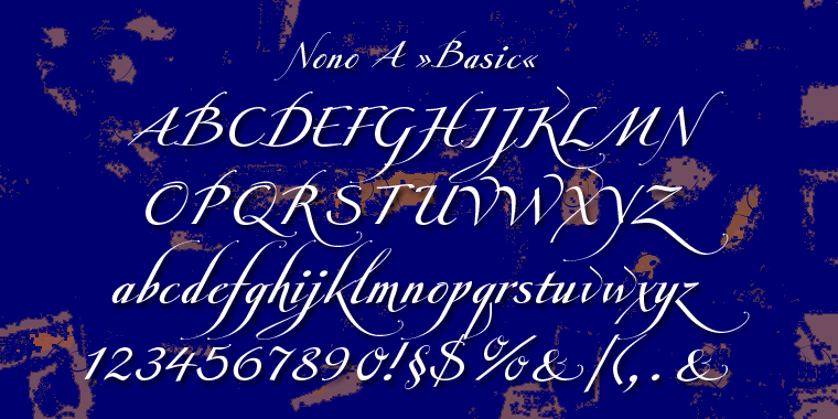 Nono Font Poster #1