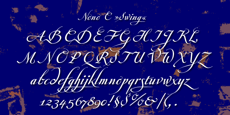Nono Font Poster #1