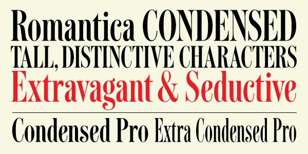 Romantica Pro Font Poster #1