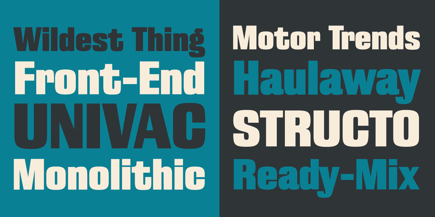 Filmotype Manchester Font Poster #1