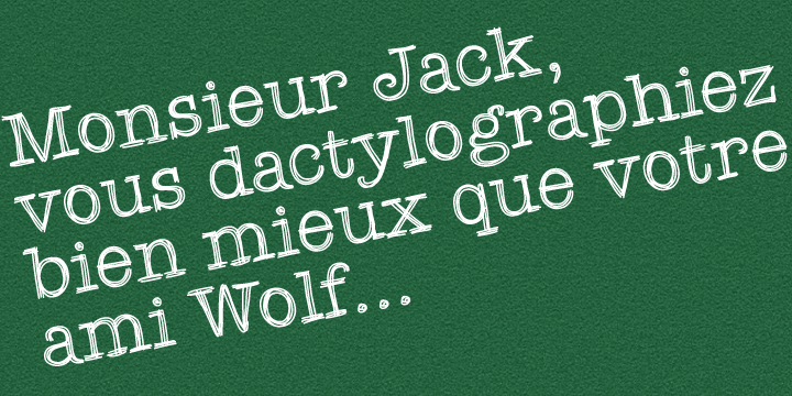 Quattro Tempi Font Poster #1