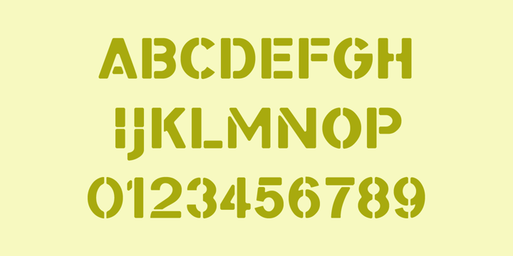 Starbounder Font Poster #1