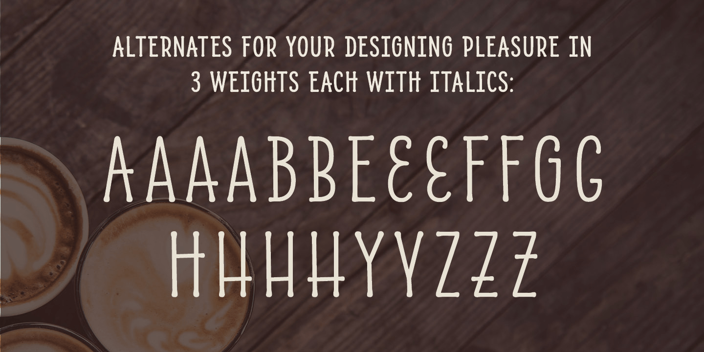 Alasassy Pro Font Poster #3