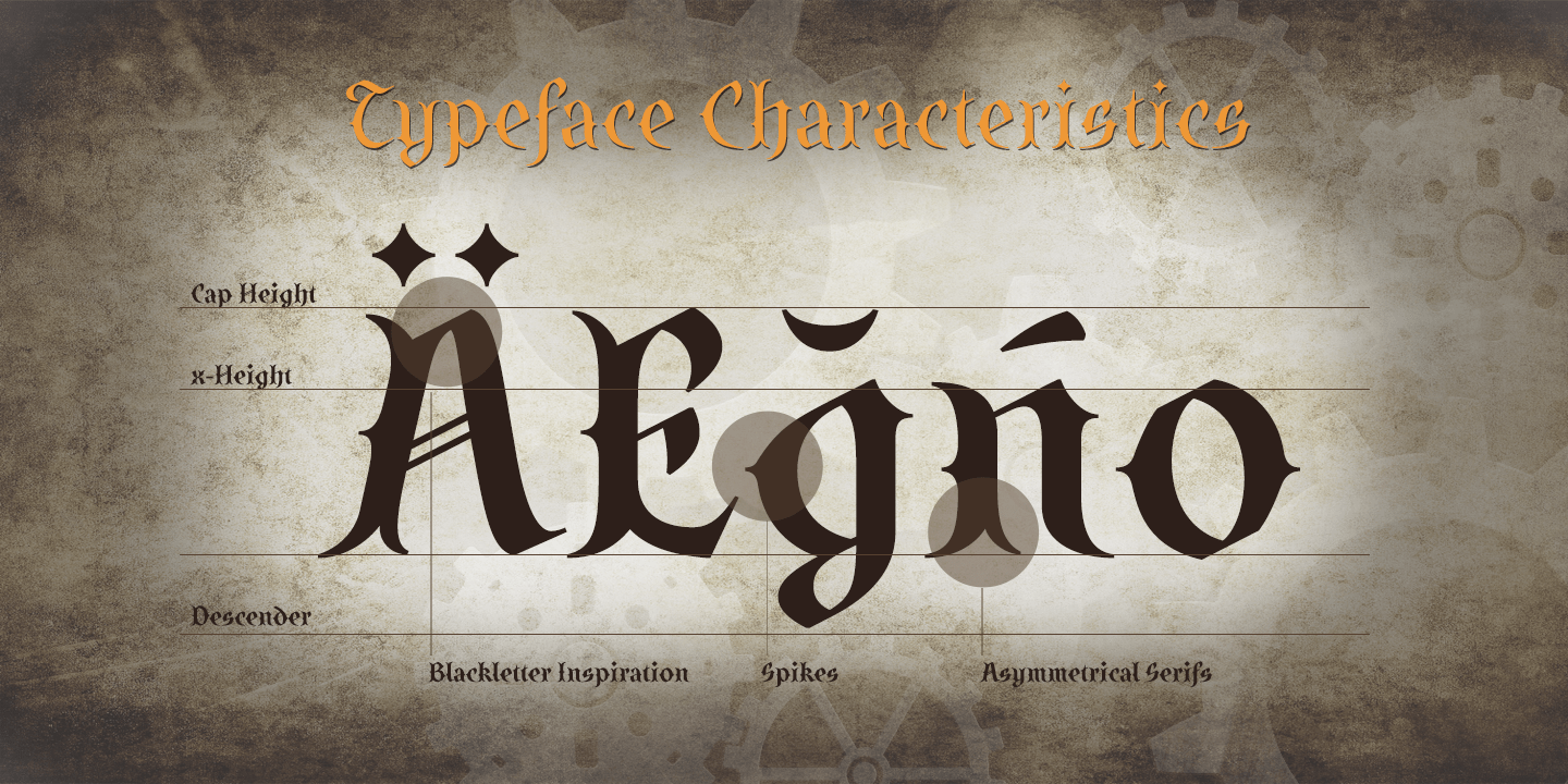 SteamCourt Font Poster #1